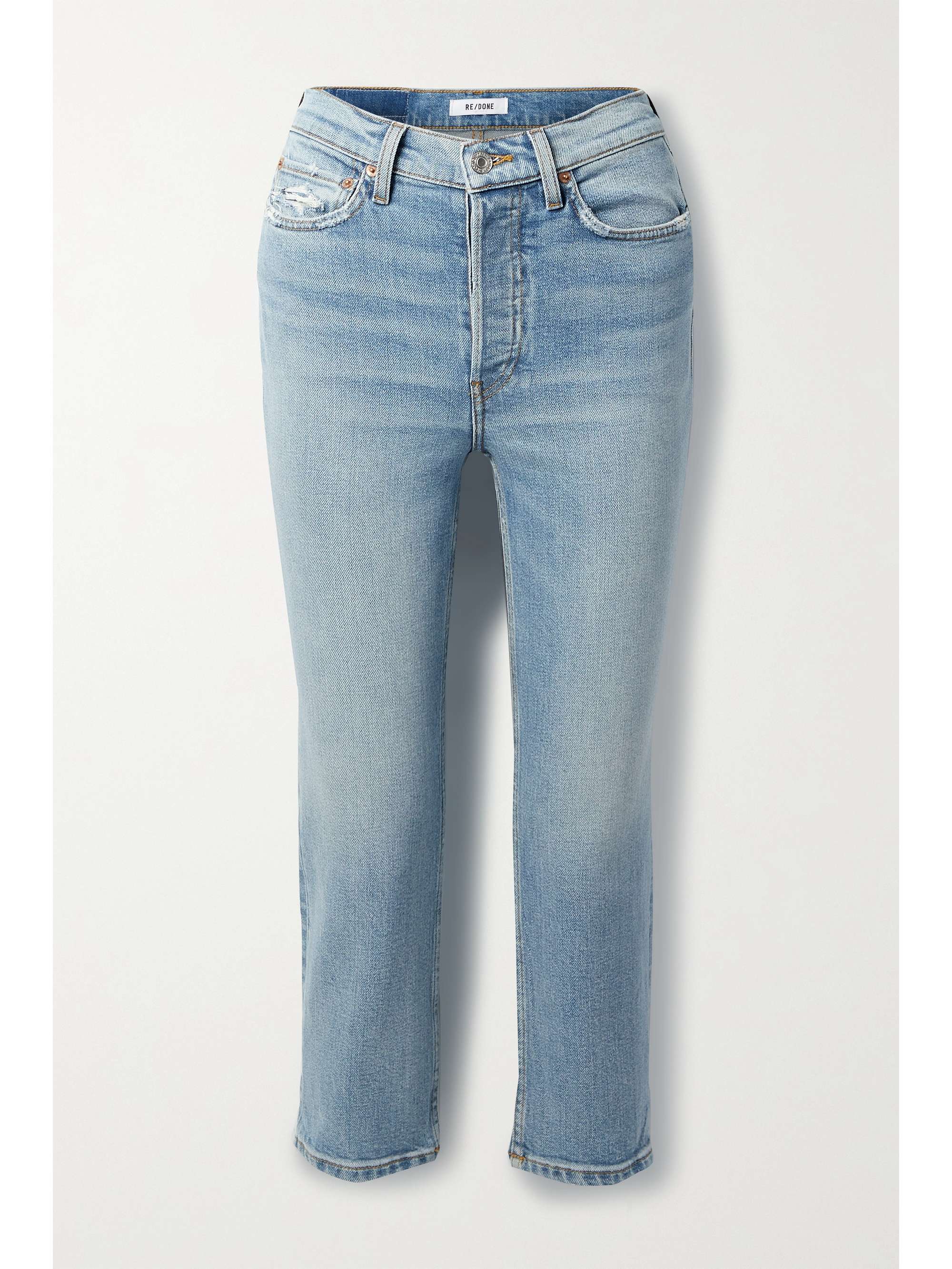 High-Rise Extra Crop skinny jeans 