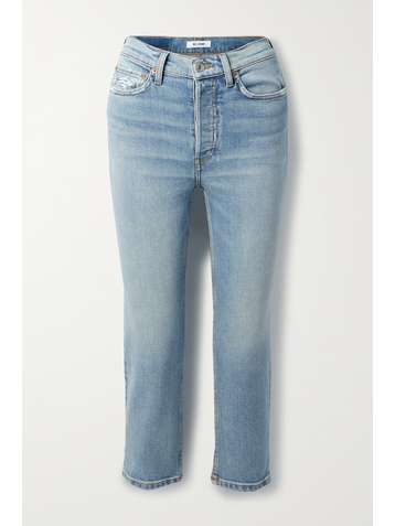 RE/DONE Comfort Stretch High-Rise Extra Crop skinny jeans