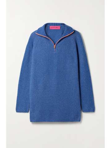 THE ELDER STATESMAN Ribbed cashmere sweater