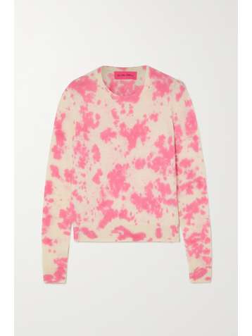 THE ELDER STATESMAN Hot Tranquility tie-dyed cashmere sweater