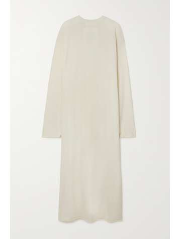 EXTREME CASHMERE N°192 Scoop cashmere-blend maxi dress