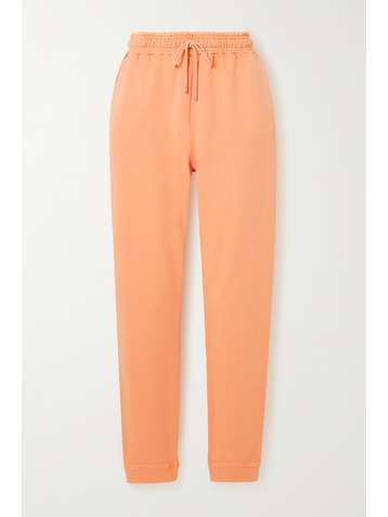 NINETY PERCENT + NET SUSTAIN organic cotton-jersey track pants