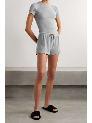 LESET Short en mailles gaufrées brossées Willow