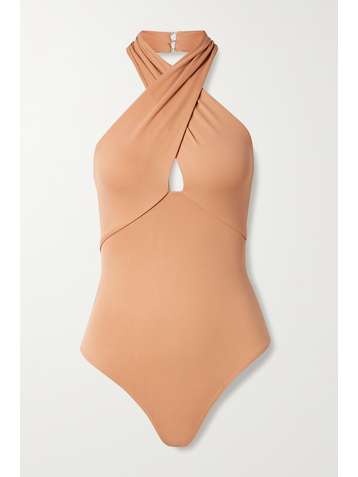 ALIX NYC Oliver String-Body aus Stretch-Jersey mit Neckholder