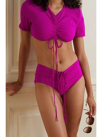 CHRISTOPHER ESBER Odessa Bikini-Höschen mit Raffungen zum Binden