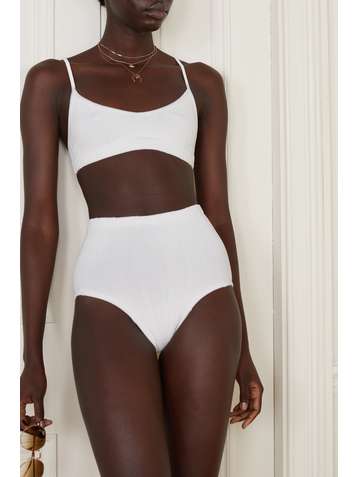 HUNZA G + NET SUSTAIN Duo Betty Nile gerippter Bikini