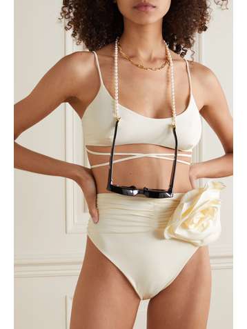 MAGDA BUTRYM Tie-back bikini top