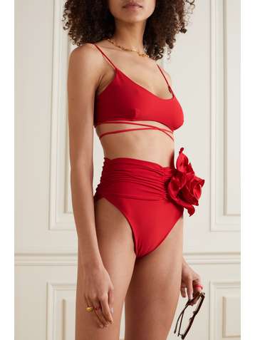 MAGDA BUTRYM Tie-back bikini top