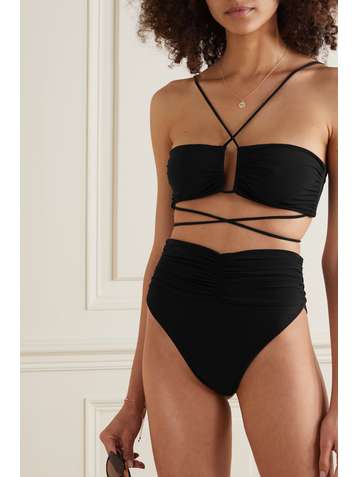 MAGDA BUTRYM Tie-detailed bikini top