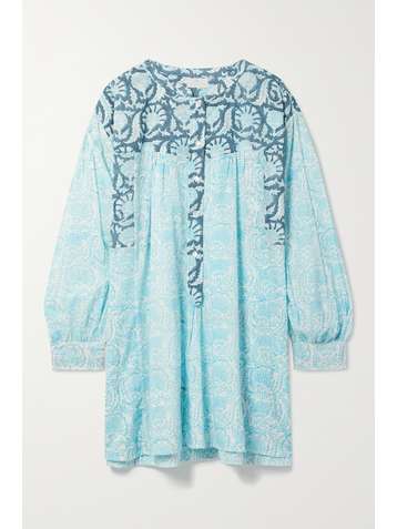 HANNAH ARTWEAR + NET SUSTAIN Goa printed cotton-voile coverup