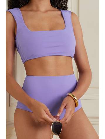 MARA HOFFMAN + NET SUSTAIN Raina bikini top
