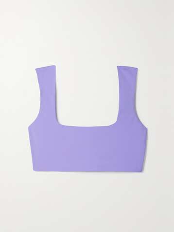 MARA HOFFMAN + NET SUSTAIN Raina bikini top