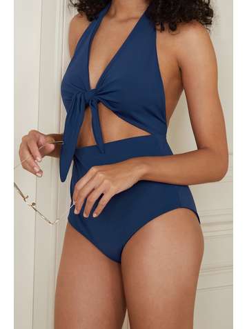 MARA HOFFMAN Maillot de bain en tissu recyclé à découpe Maddy - NET SUSTAIN