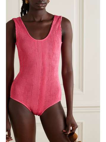 BOTTEGA VENETA Seersucker swimsuit