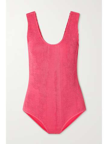 BOTTEGA VENETA Seersucker swimsuit