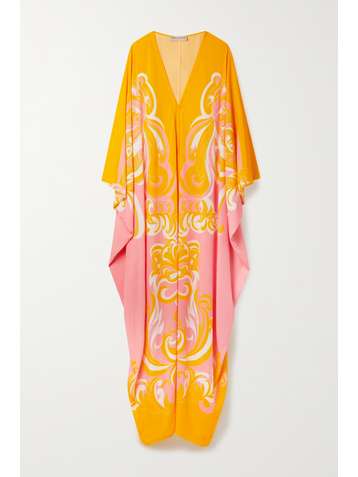 EMILIO PUCCI + NET SUSTAIN Bedruckter Kaftan aus Webstoff