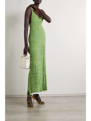 CHRISTOPHER ESBER Wandelbares Maxikleid aus Rippstrick