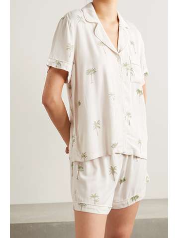 RAILS Nessa Pyjama aus bedrucktem Voile