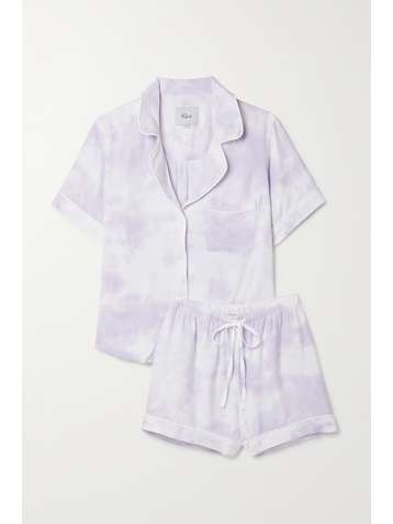 RAILS Darcie tie-dyed twill pajama set