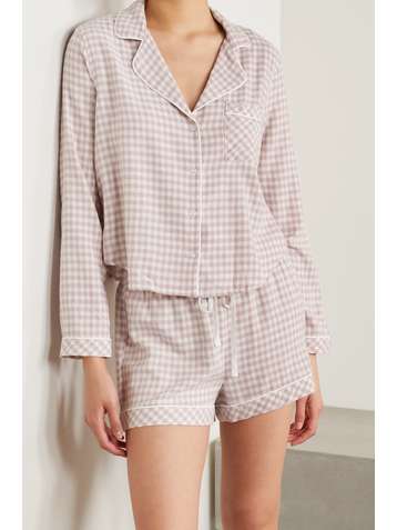 RAILS Kellen Pyjama aus Flanell mit Gingham-Karo