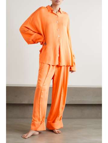 SLEEPER Pyjama aus Crêpe