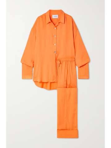 SLEEPER Pyjama aus Crêpe