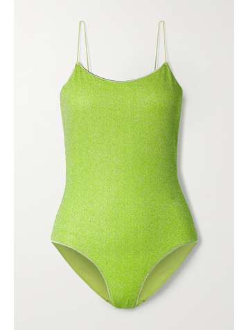 OSÉREE Lumière stretch-Lurex swimsuit