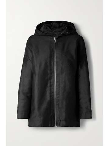 RICK OWENS Veste à capuche en coton rembourrée