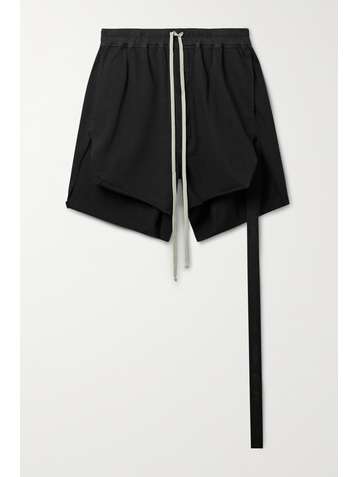 RICK OWENS Short en jersey de coton biologique effilé Phlegethon
