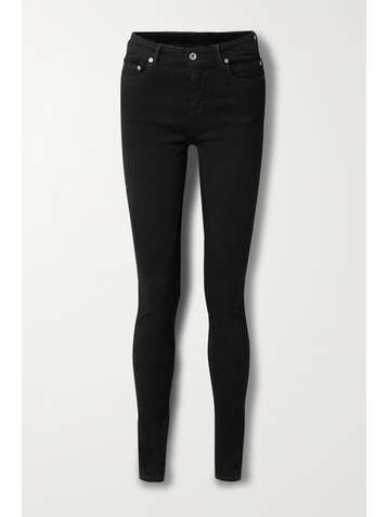 RICK OWENS Jean skinny taille haute