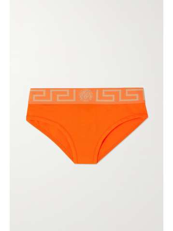 VERSACE Stretch-cotton jersey briefs