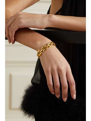 SAINT LAURENT Goldfarbenes Armband