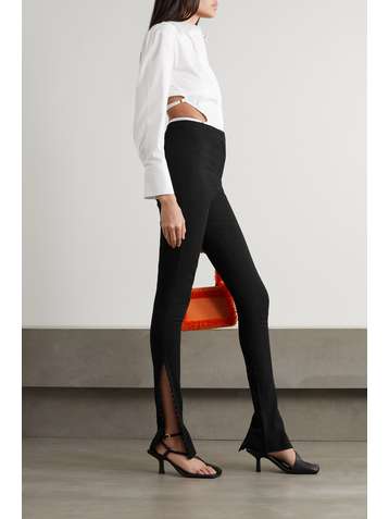 JACQUEMUS Obiou woven skinny pants