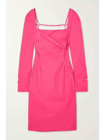 JACQUEMUS Cerro cutout stretch-wool dress