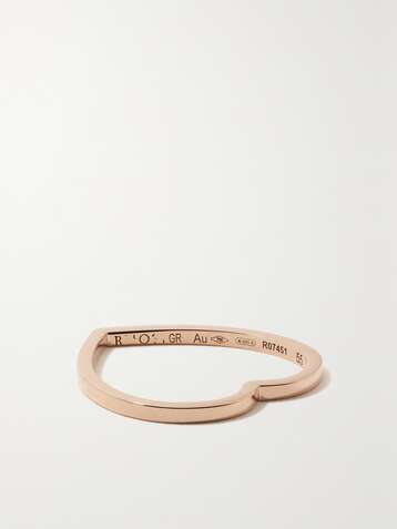REPOSSI Antifer Hearts 18-karat rose gold ring