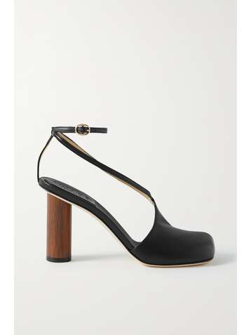 A.W.A.K.E. MODE Christine cutout leather sandals
