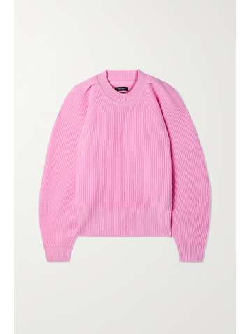 ISABEL MARANT Billie ribbed wool and cashmere-blend sweater