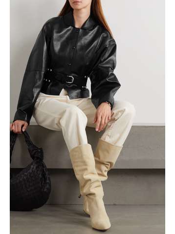 ISABEL MARANT Branson leather jacket