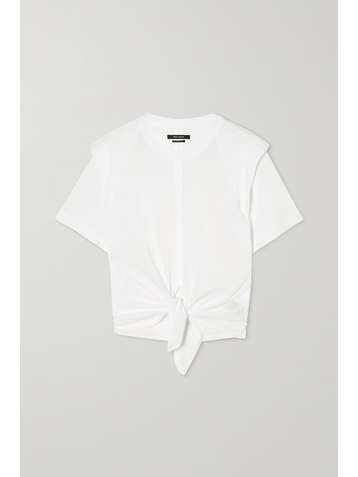 ISABEL MARANT Zelikia T-Shirt aus Baumwoll-Jersey zum Binden