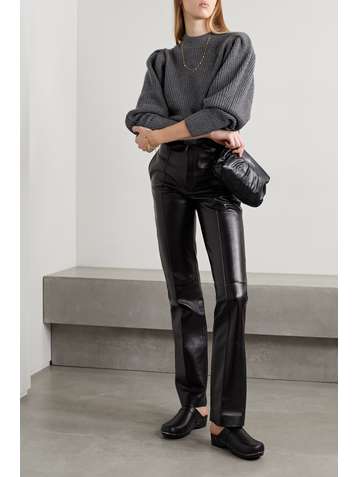 ISABEL MARANT Adele ribbed wool and cashmere-blend sweater