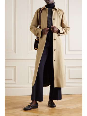 GIULIVA HERITAGE Dust Trenchcoat aus Baumwoll-Twill mit Gürtel