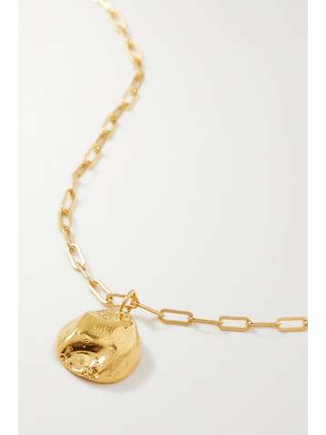 ALIGHIERI The Minerva gold-plated necklace