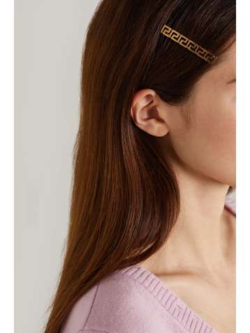 VERSACE Barrette dorée