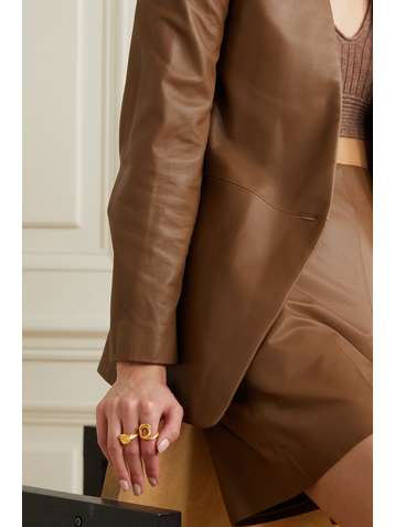 ALIGHIERI Virgo gold-plated ring