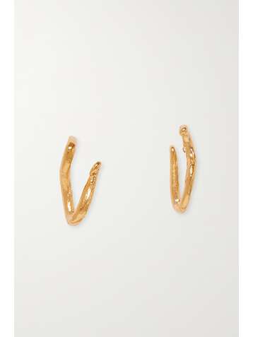 ALIGHIERI The Nearest Star gold-plated earrings