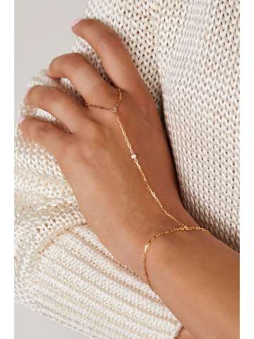 JIA JIA Bijou de main en or 14 carats (585/1000) et diamants
