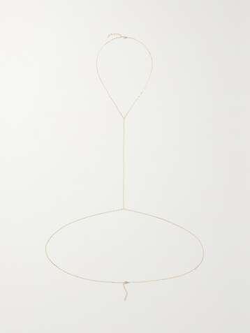JIA JIA 14-karat gold body chain