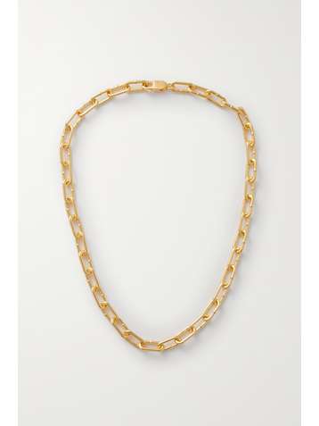 BOTTEGA VENETA Gold-plated necklace