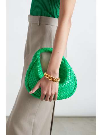 BOTTEGA VENETA Gold-plated silver bracelet