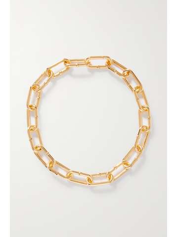 BOTTEGA VENETA Gold-plated necklace